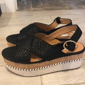 LIKE NEW Zara espadrille sandals